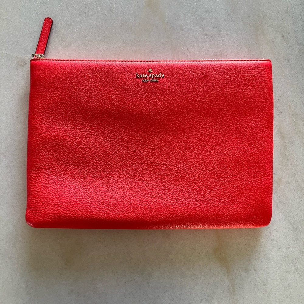 Kate Spade Vibrant Coral Pouch